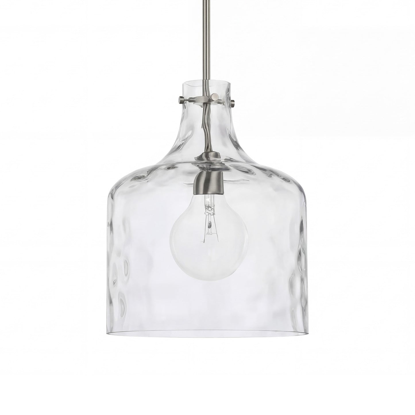 Tydon Minimalist Water Ripple Glass Pendant Light
