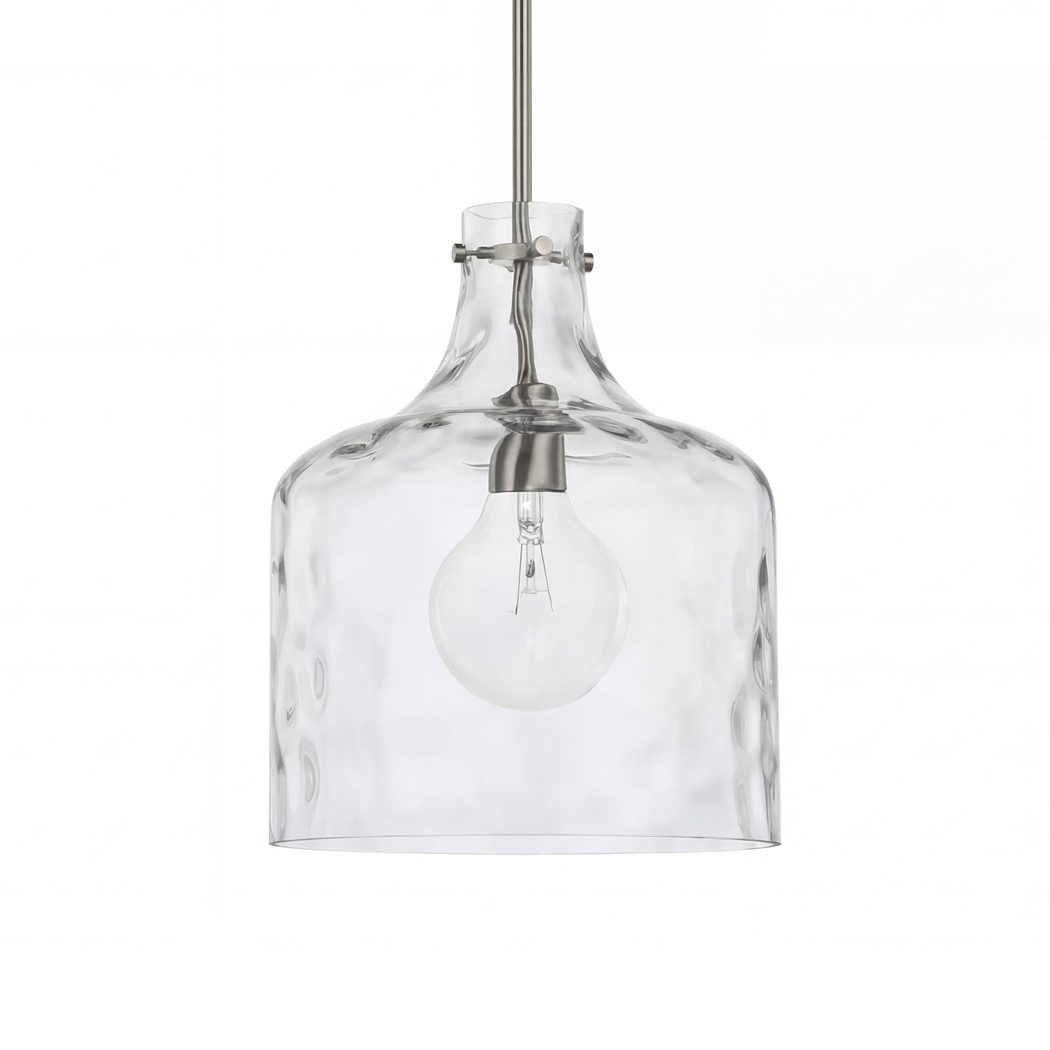 Tydon Minimalist Water Ripple Glass Pendant Light