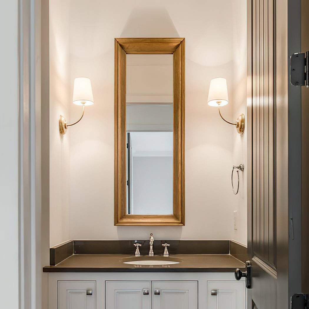 Wrynn 1/2/3 Light Fabric Shade Wall Sconce
