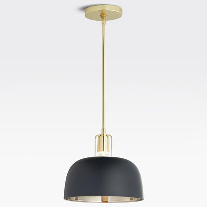 Frey Mid Century Metal Dome Pendant Light