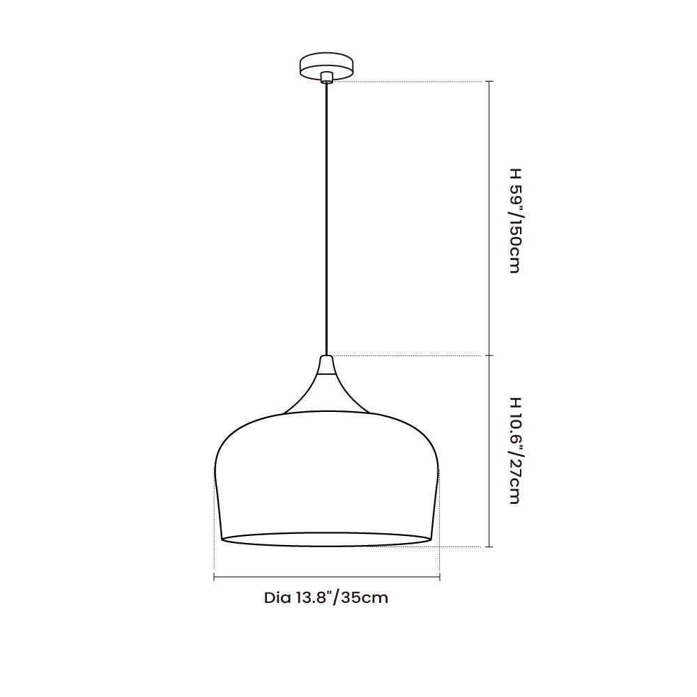 Tiberius CoCo Pendant Light