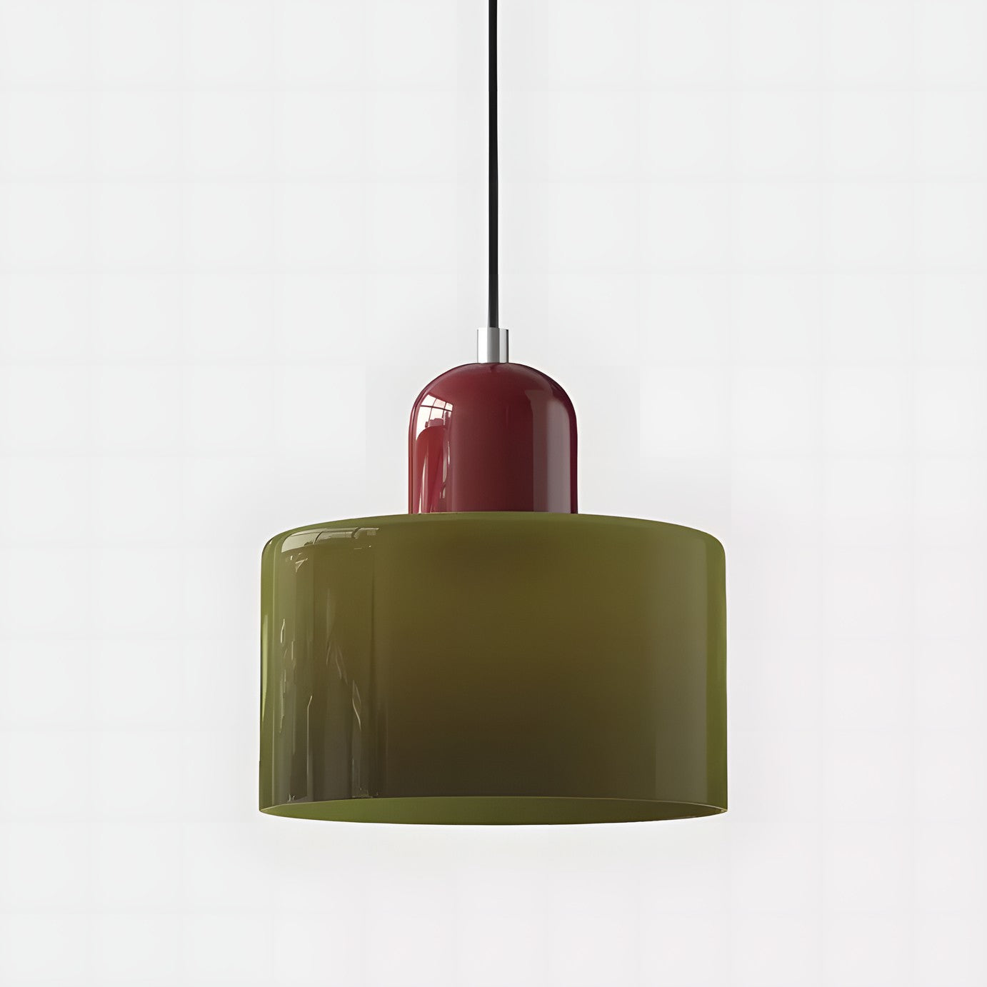 Colorful Creative Small Fresh Glass Shade Pendant Light