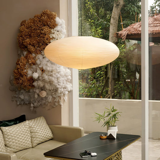 Gino Japanese Rice Paper Lantern Pendant Light