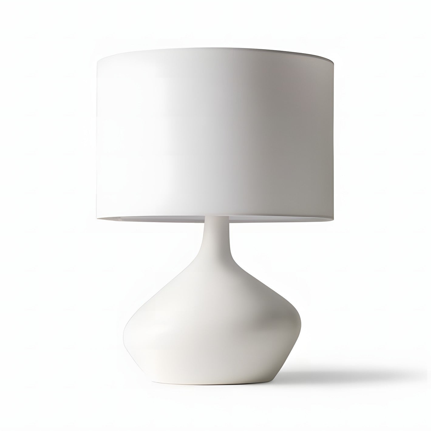 Daphne Vintage Ceramic Linen Shade Table Lamp