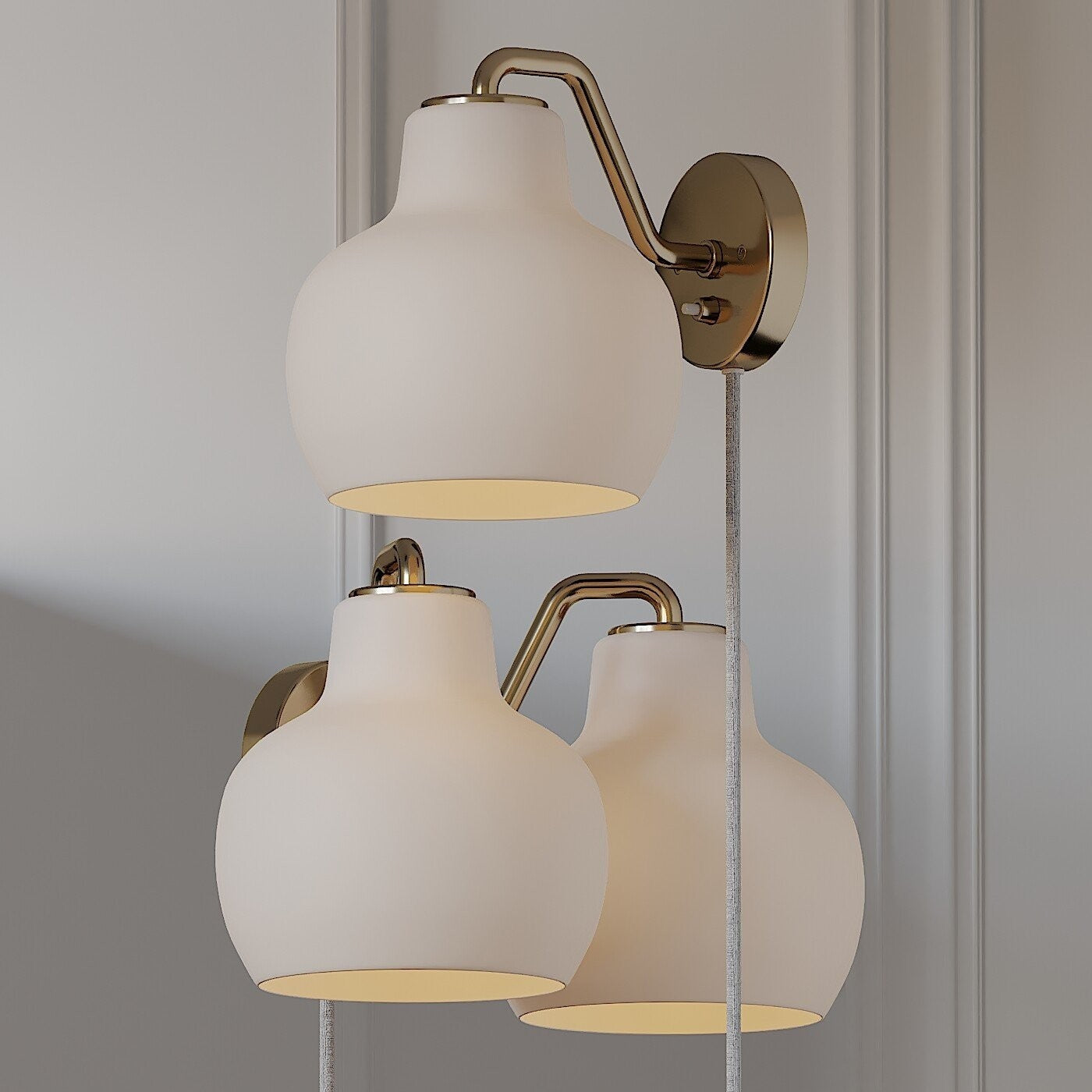 Aryahi VL Ring Crown Wall Lamp