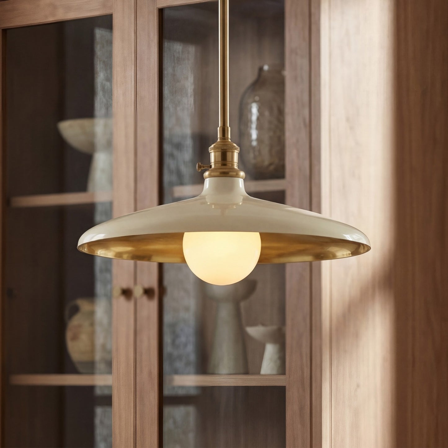 Dulcinea Farmhouse Retro Metal Pendant Light