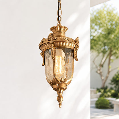Maxwell Farmhouse Outdoor Patio Porch Small Pendant Light