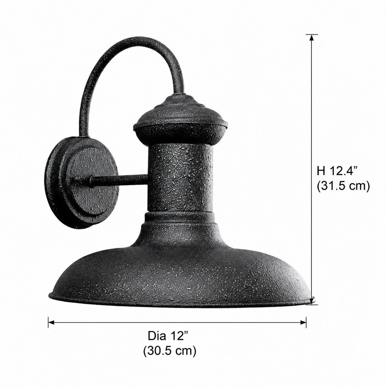 Howells Industrial Modern Copper Metal Outdoor Wall Sconce