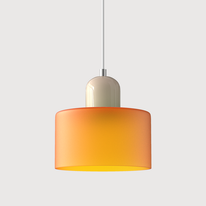 Colorful Creative Small Fresh Glass Shade Pendant Light