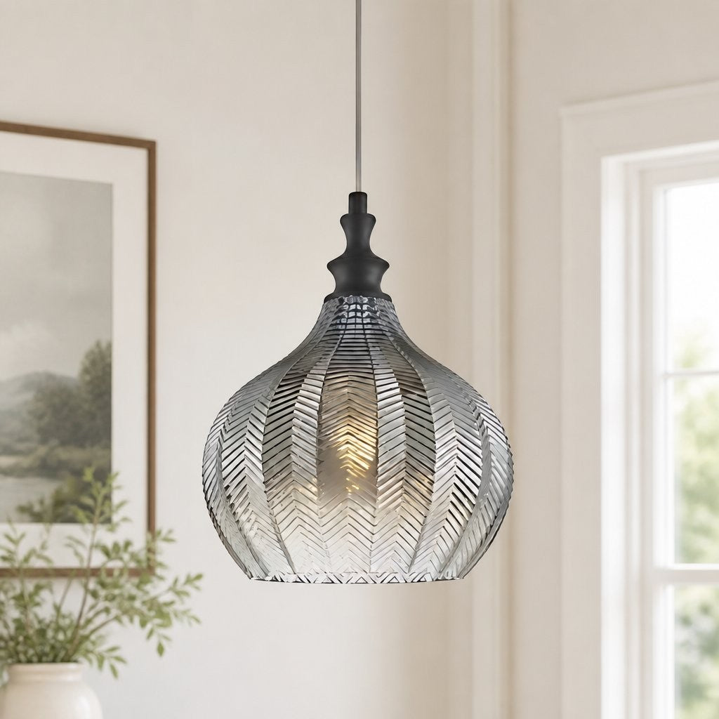 Nyxara Mid-Century Mini Glass Pendant light