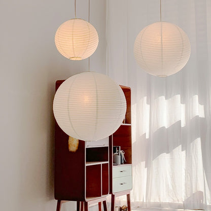 Gianna Japanese Paper Lantern Pendant Light