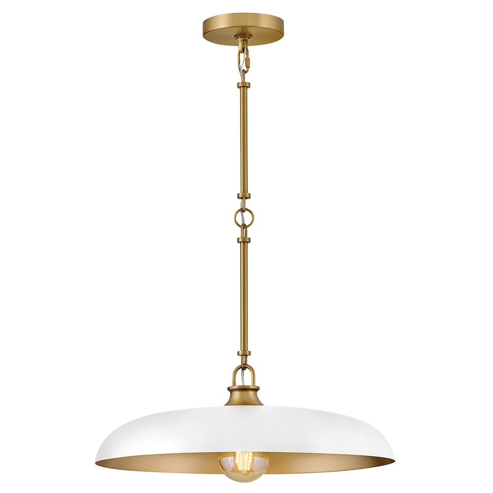 Leila Industrial Rustic Bronze Cone Shade Pendant Light