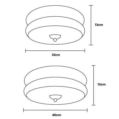 Mehar Art Deco LED Vintage Ceiling Light