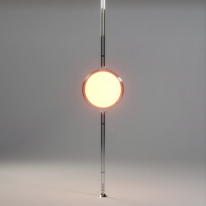 Alexandra Stylish White Acrylic Ball Floor To Ceiling Lamp