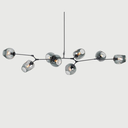 Evren Modern Branching Bubble Glass Chandelier