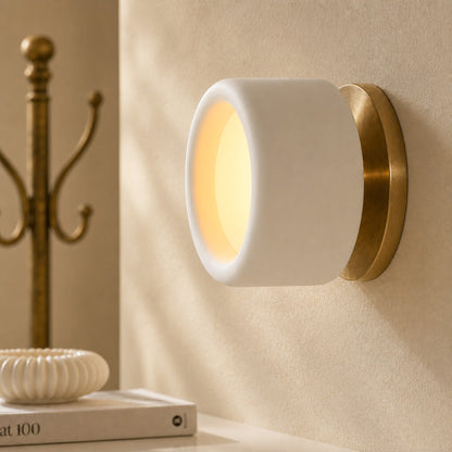 Orvyn Modern Elegant Porcelain Wall Sconce