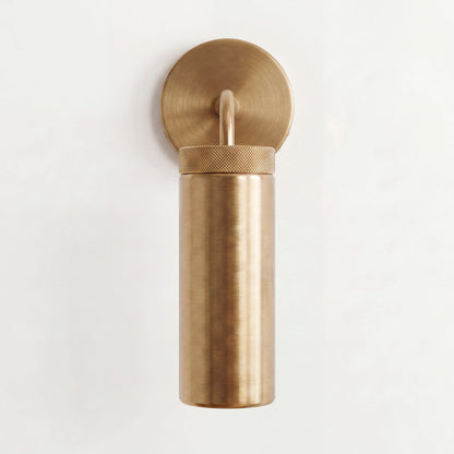 Orrin Industrial Minimalist Metal Tapered Sconce