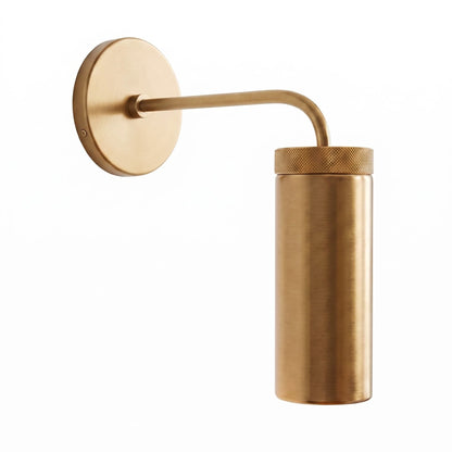Orrin Industrial Minimalist Metal Tapered Sconce