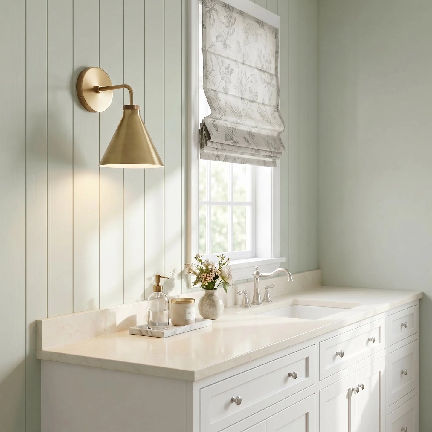 Orrin Industrial Minimalist Metal Tapered Sconce