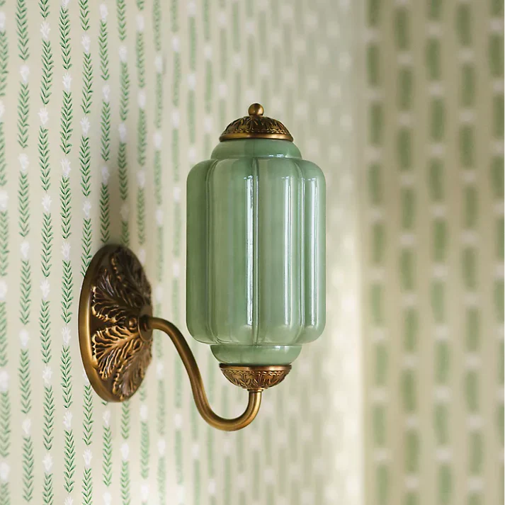 Maevor Vintage Milk Glass Eloise Wall Light