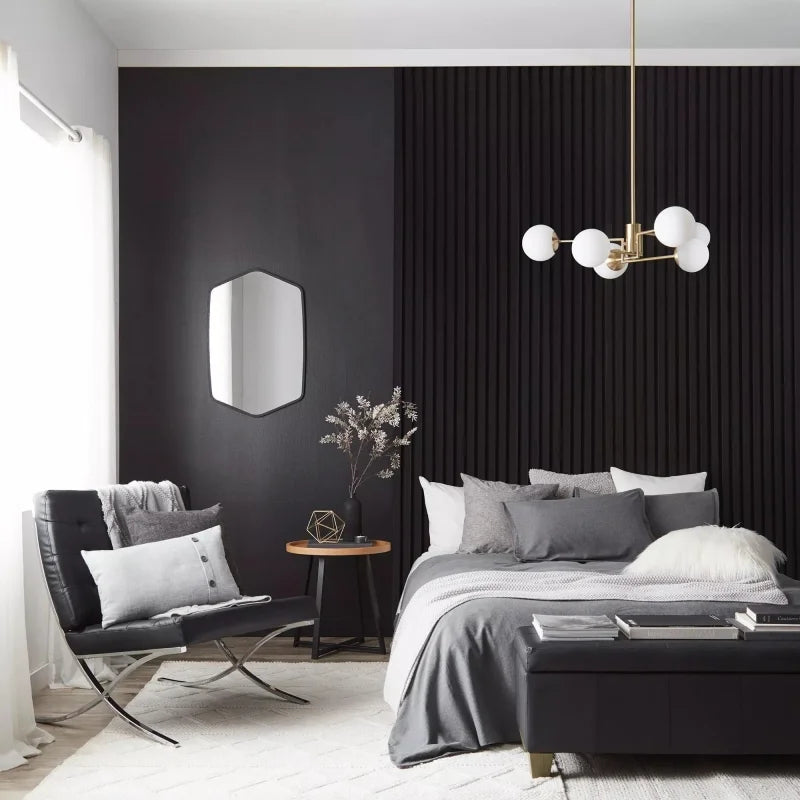 Kelric Modern White Glass Ball Ceiling Light