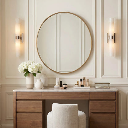 Elaris Modern Alabaster Double Tube Wall Sconce