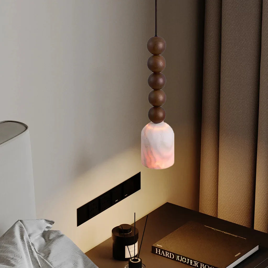 Vaedric Wabi-Sabi Stone Pendant Light