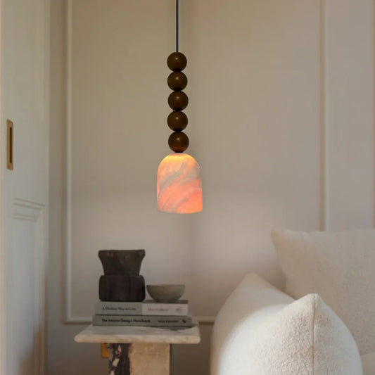Vaedric Wabi-Sabi Stone Pendant Light