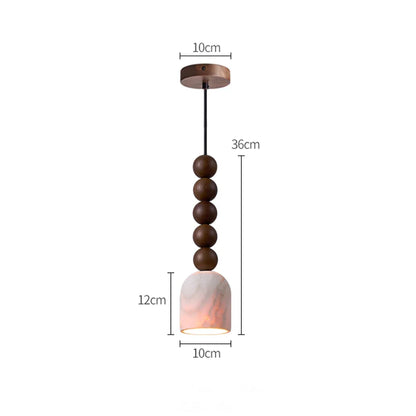 Vaedric Wabi-Sabi Stone Pendant Light