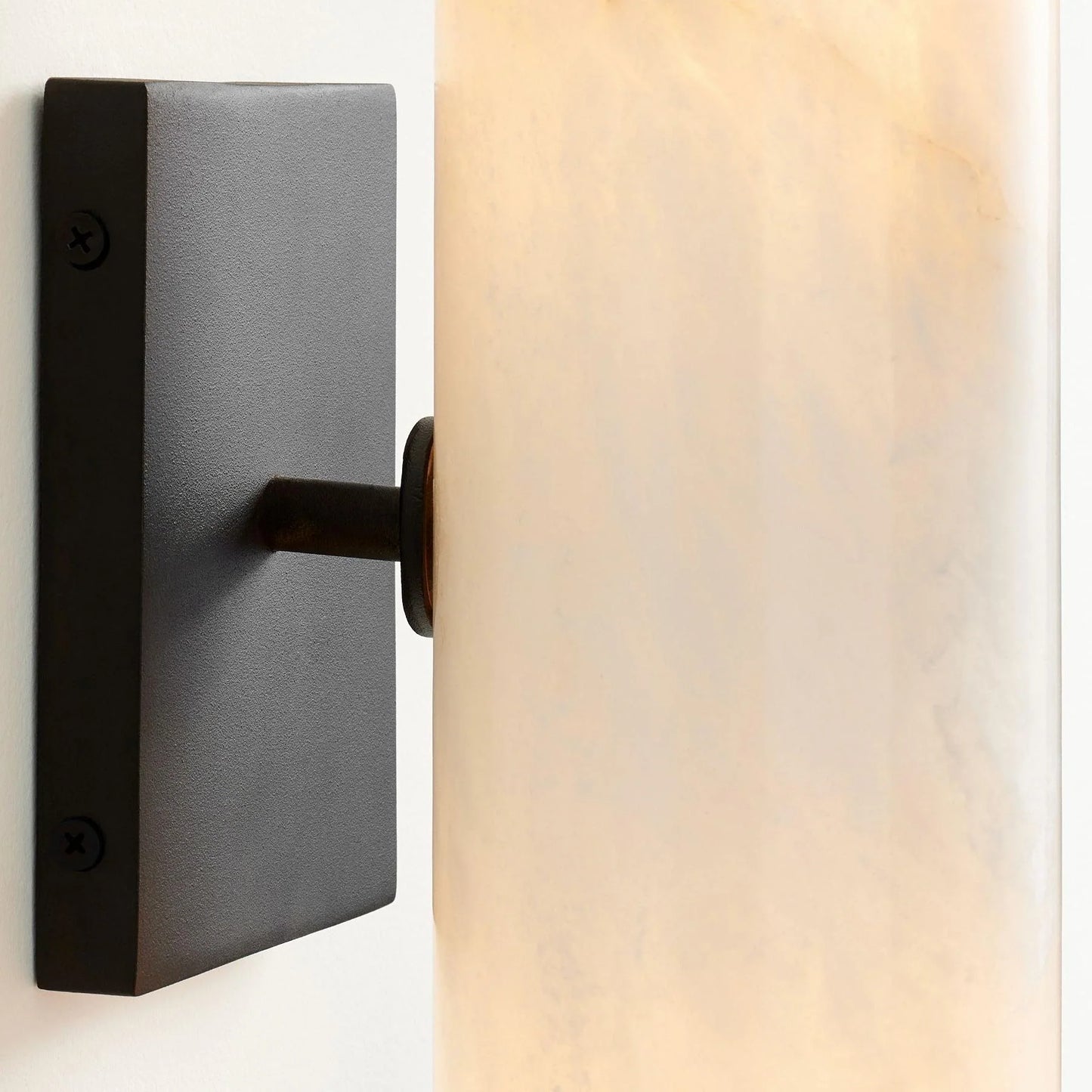 Corven Modern Elegant Alabaster Tube Sconce