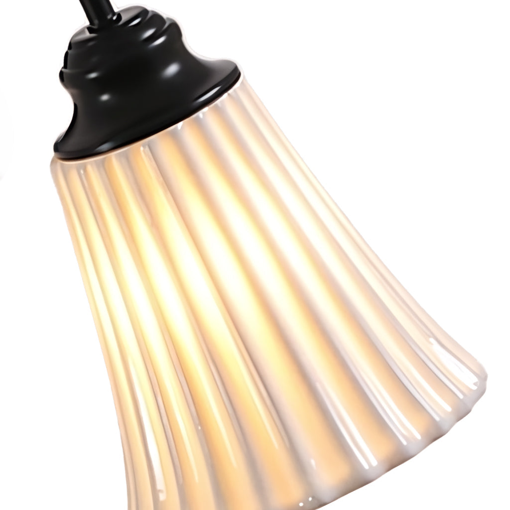 Tavian French Vintage Cone Ceramic Sconce