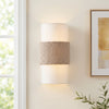 Talric Nordic Minimalist Linen Cylindrical Wall Light