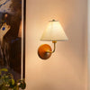 Sylven Vintage Linen Wall Sconce