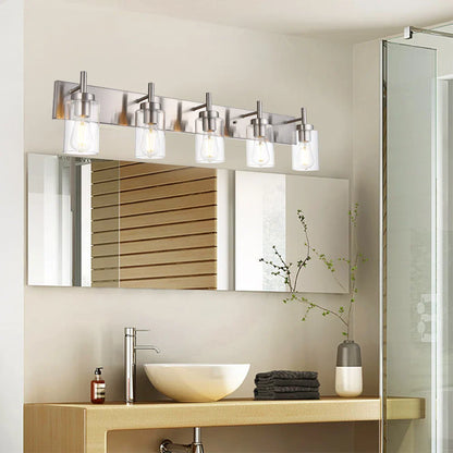 Dariane Modern Metal Glass Wall Sconce