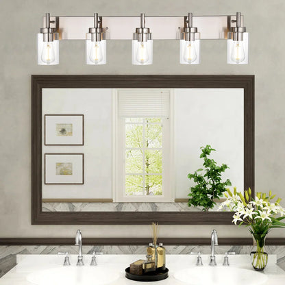 Dariane Modern Metal Glass Wall Sconce