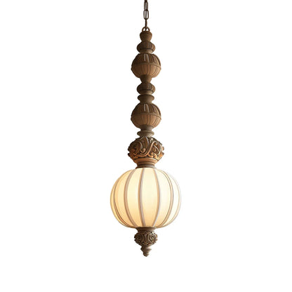 Sorian Vintage Countryside Fabric Pendant Light