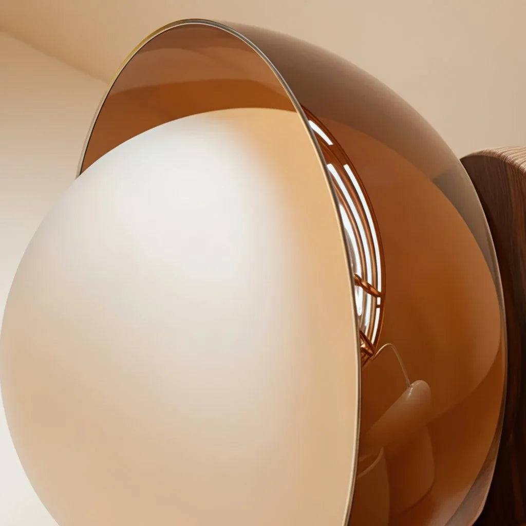 Rhylen Vintage Acrylic Flush Mount Ceiling Light