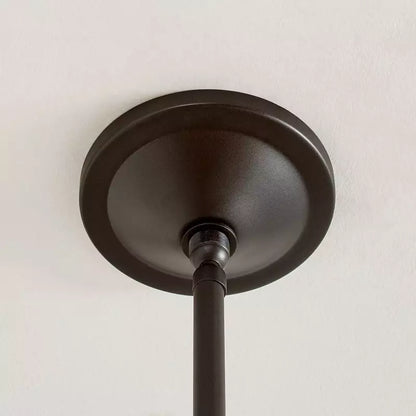 Vaelis Industrial Outdoor Lantern Glass Pendant Light