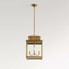 Vaelis Industrial Outdoor Lantern Glass Pendant Light
