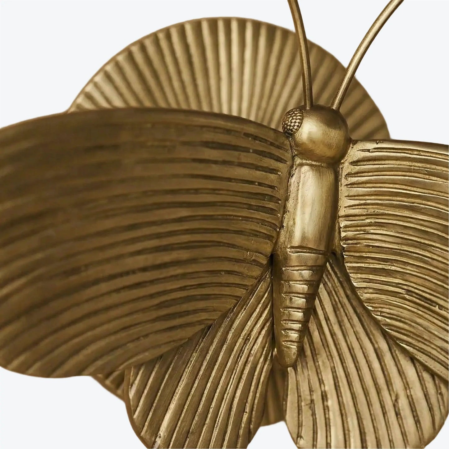 Sylric Vintage Art Deco Moth Resin Wall Sconce