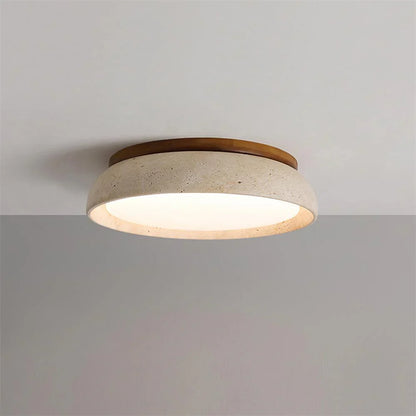Lyricon Modern Scandinavian Travertine Ceiling Light