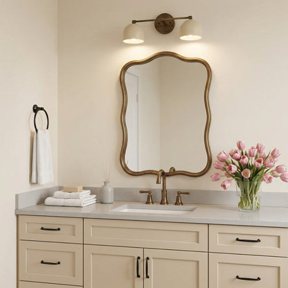 Alven Nordic Metal Deep Ball Vanity Sconce