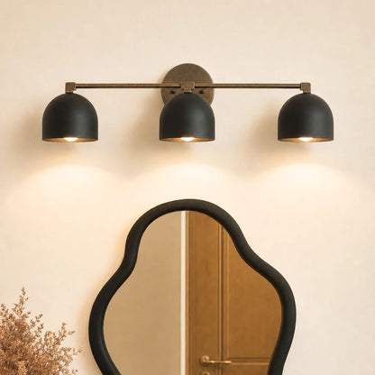 Alven Nordic Metal Deep Ball Vanity Sconce
