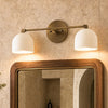 Alven Nordic Metal Deep Ball Vanity Sconce