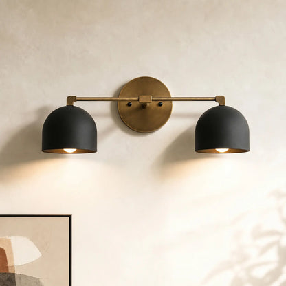 Alven Nordic Metal Deep Ball Vanity Sconce