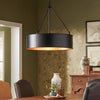 Zephan Vintage Drum Bronze Pendant Light