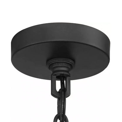 Kaelor Industrial Bronze Drum Pendant Light