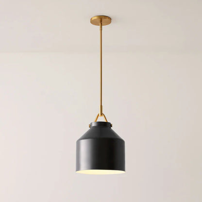 Aevric Nordic White Glass Pendant Light