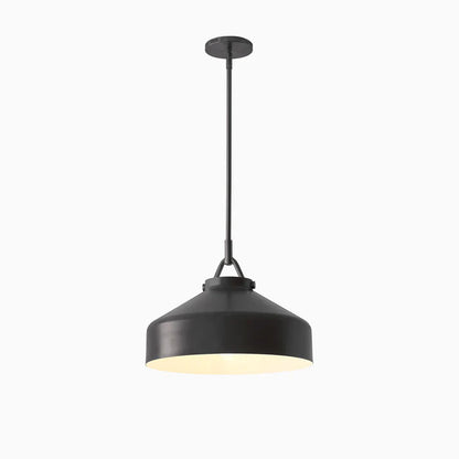 Aevric Nordic White Glass Pendant Light