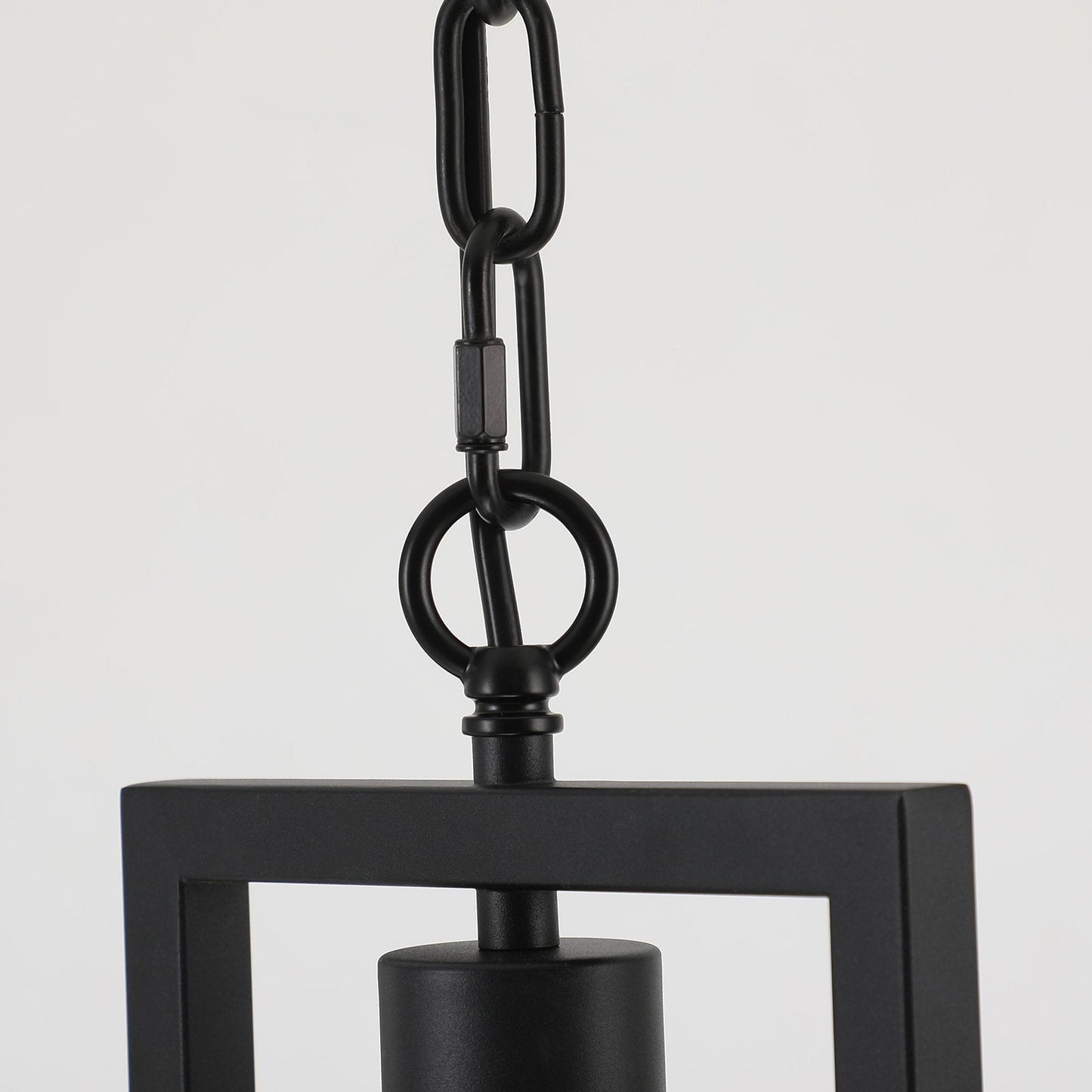 Rhaelis Water Ripple Glass Rectangle Pendant Light
